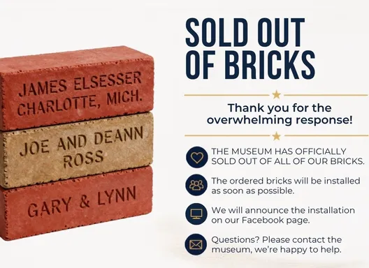 Flyer of Sold Out Bricks
